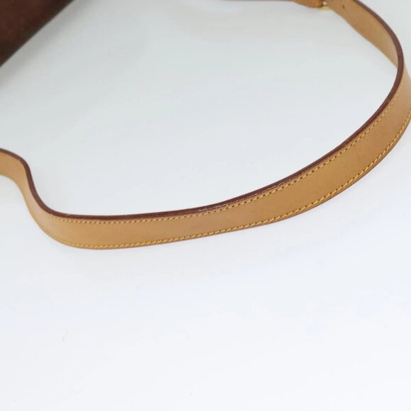 ETRO Paisley Shoulder Bag PVC Leather Brown Gold Auth am8067 - Picture 8 of 16